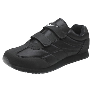 双星运动鞋男款爸爸鞋秋冬轻便老年爷爷健步鞋黑色软底八特老人鞋