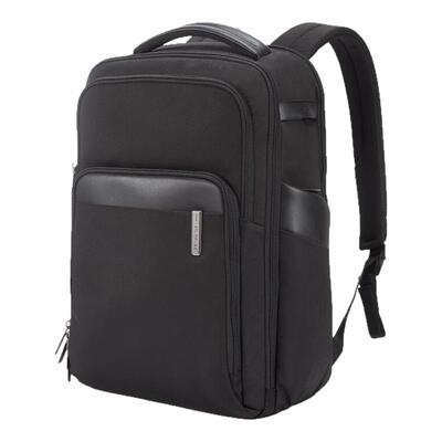 Samsonite/新秀丽黑色商务休闲男双肩包笔记本电脑包旅行背包KP9