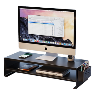 稳固电脑增高架办公桌面显示器底座支撑架宿舍工位笔记本置物架子