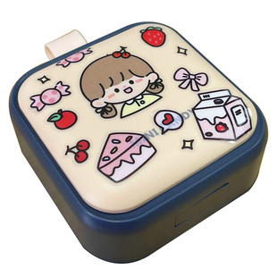 药盒便携式随身小号迷你可爱风装药小盒子药物药片药丸药品分装盒