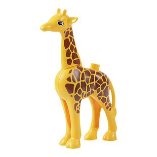 大颗粒积木动物配件动物园系列恐龙散件散装零件儿童益智拼装玩具