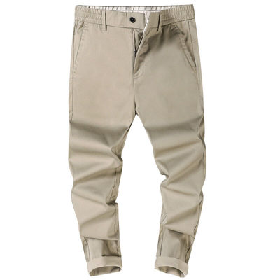 春秋冬季九分裤弹力长裤百搭西裤