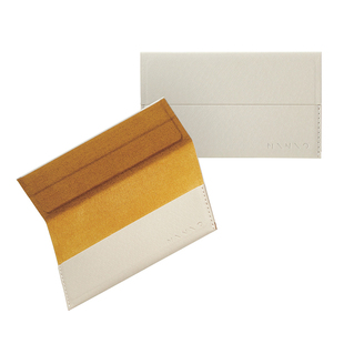 Elecom宜丽客名片夹女士简约商务男士皮质超薄便携办公会谈卡片包