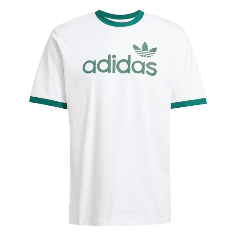 复古纯棉撞色圆领短袖T恤男夏季adidas Originals阿迪达斯三叶草