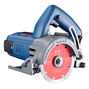 东成切割机220V瓷砖混凝土开槽切墙石材大功率电锯手提小型云石机