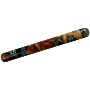 高级感晕染醋酸碎发刘海鸭嘴夹一字夹大号发夹边夹侧边夹子头饰