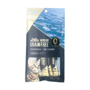 富粒滋猫条爆浆鱼籽主食猫条鸡肉三文鱼猫咪湿粮成猫幼猫宠物零食