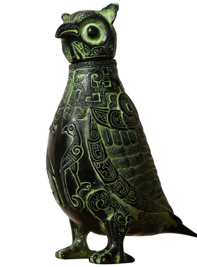 复古做旧客厅摆件美丽华伦青铜器