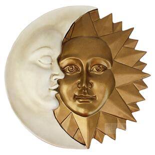 纽约下城公园进口 追逐太阳的月亮浪漫风格墙面装饰壁饰