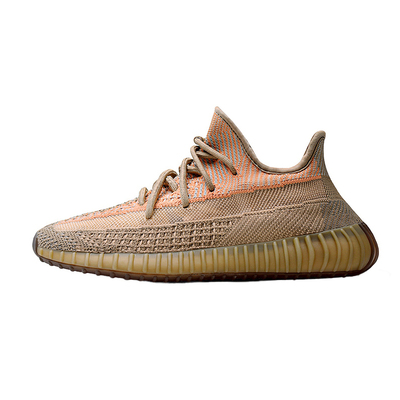 官方正品OG YEEZY脏橙广椰子鞋350男女款情侣百搭运动跑步休闲鞋