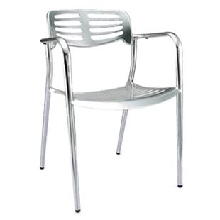 toledo chair 排骨铝合金户外餐厅北欧时尚简约火锅餐椅子热销