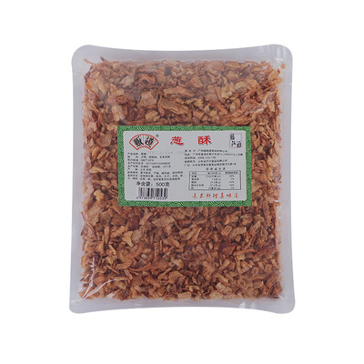 贩道葱头酥袋装蒜蓉调味料500g