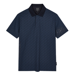Armani/阿玛尼AX 男士潮牌时尚休闲短袖POLO衫 XM000736 AF10819