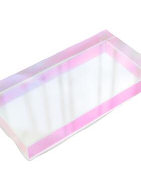 北欧ins风透明亚克力小托盘茶盘