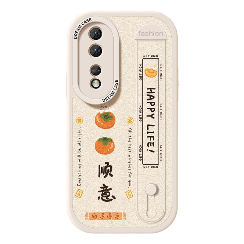 荣耀系列腕带手机壳硅胶防摔支架