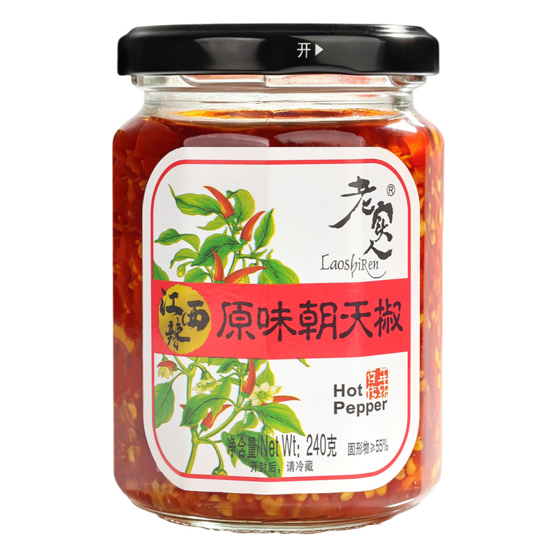 老实人江西正宗朝天椒辣椒酱