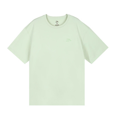 安踏短袖T恤宽松透气纯色半袖