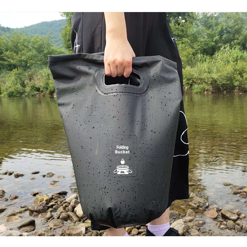 钓鱼桶 户外折叠水桶泡脚桶大容量储水桶旅行蓄水罐车载空桶