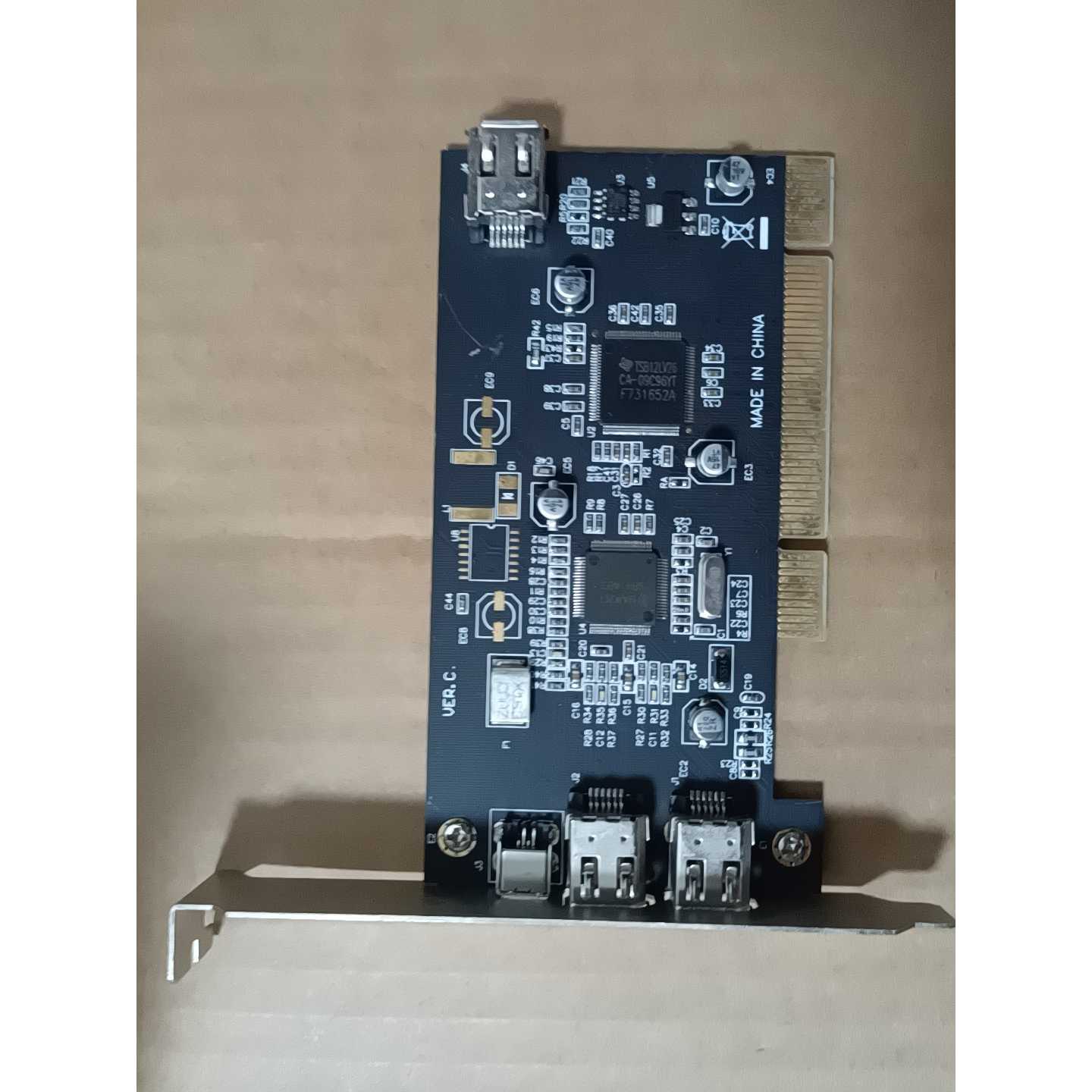 【请询价】VER.C1394火线采集卡德州仪器芯片制造支持高清D
