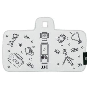 JJC 适用大疆Pocket3百贴布魔术抱抱布保护套贴贴布dji pocket3收纳包云台相机便携内胆袋可搭挂绳原装壳斜挎