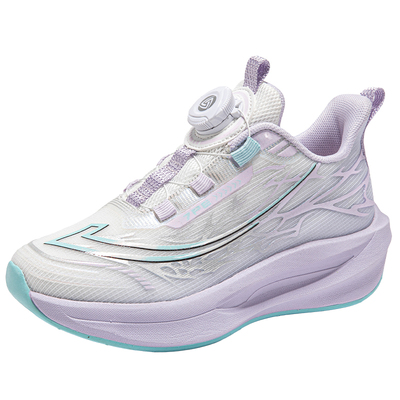 七波辉女童专业跑步鞋减震防滑