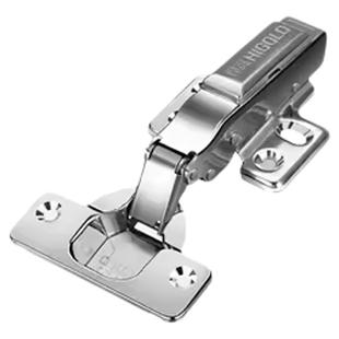 【新品】悍高铰链冷轧钢液压缓冲阻尼五金柜门直弯弹簧合页配件