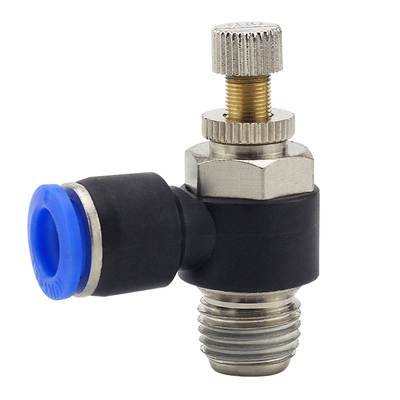 不漏气耐高压-气缸调速-SL节流阀