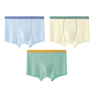 大嘴猴青少年内裤男生男大童发育期初高中生学生纯棉全棉四角短裤