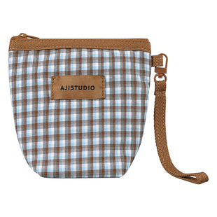 阿季新款便携口红卡包收纳袋女旅行相机收纳包充电宝数据线小包包