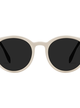 白框偏光墨镜女式2025新款高级感潮防紫外线小框小脸专用太阳眼镜