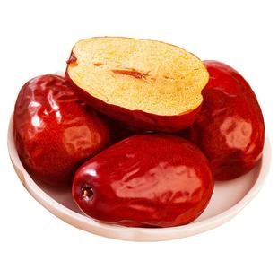 大枣新疆红枣和田骏枣特产枣子干果干货大红枣非枣夹核桃