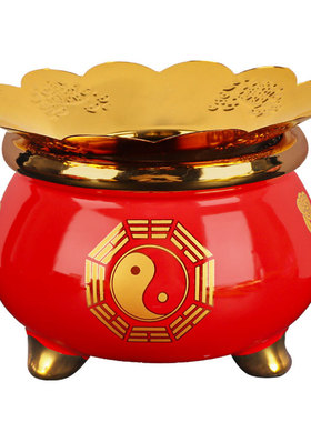 观音香炉上香家用财神爷专用
