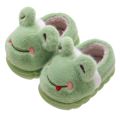 卡通可爱儿童宝宝冬季棉拖鞋