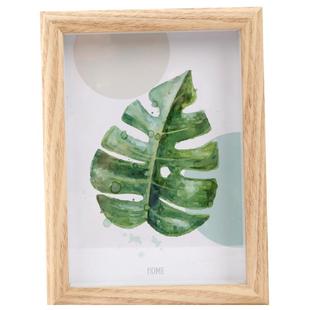 洗照片做成相框摆台空框挂墙中空立体6六7七寸a4情侣相框定制照片