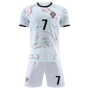 2526世界杯款式阿根廷西班牙足球服训练服队服印制订购男女球服