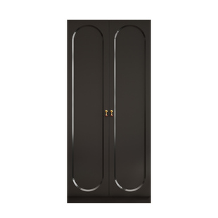 复古风铁柜衣柜加厚家用卧室大衣柜宝宝学生环保无甲醛铁皮储物柜