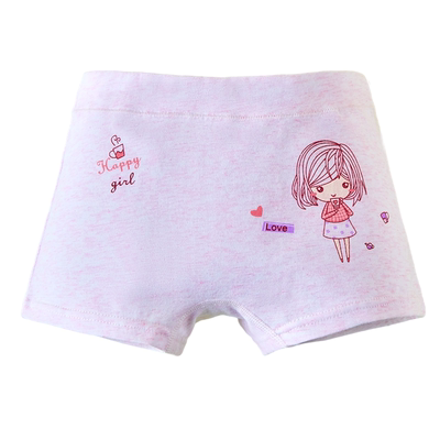 纯棉女童儿童内裤女孩抗菌平角裤