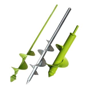 手电钻螺旋挖坑钻头花园菜地种植松土通用短杆植物打洞钨钢小钻头