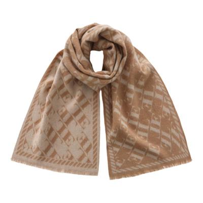 秋冬ELLE羊毛围巾披肩保暖