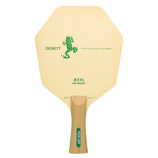 JEELS吉乐桧木六角形底板五层木桐木大芯六边形专业乒乓球拍底板