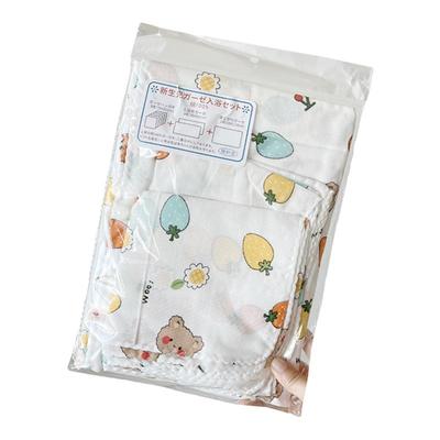 1-7岁纯棉双层纱婴幼儿纱布巾