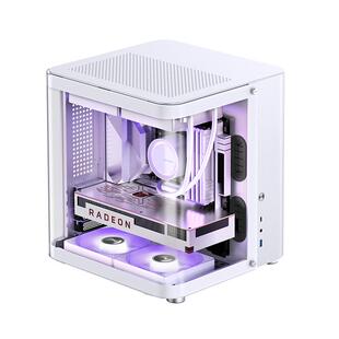 JOSNSBO乔思伯TK-1星舰仓鱼缸台式小机箱TK-3海景房M-ATX电脑TK-2