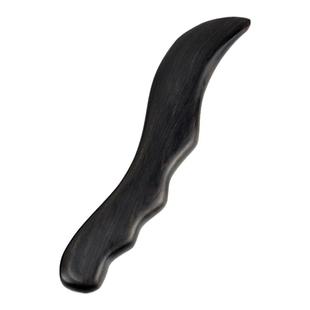 檀木刮痧刀肩颈按摩棒深层修复放松肌腱足底穴位按压棒疏通经络