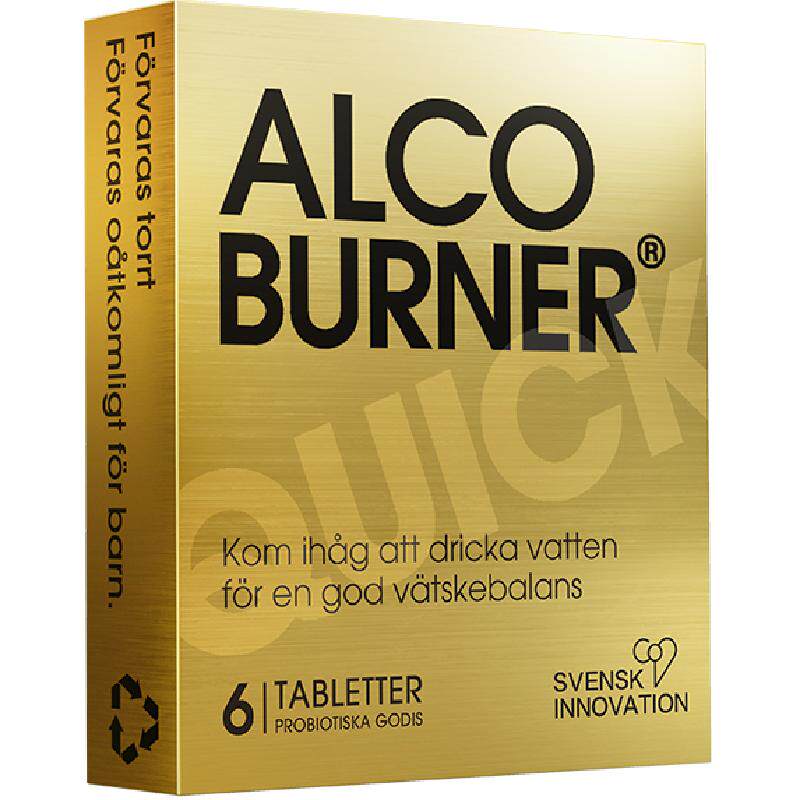 Alcoburner解醉酒酶快速解醉醒酒药应酬熬夜防宿醉增量益生菌瑞典