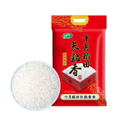 2025新米十月稻田长粒香大米10kg