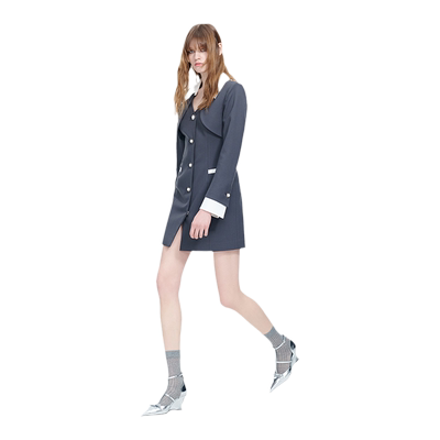 格蕾少女学院马甲连衣裙