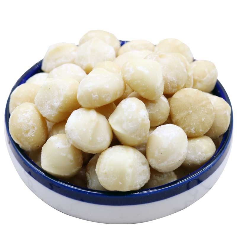 烘焙专用夏威夷果仁原味生去壳半粒碎仁熟奶油味坚果零食500g整箱