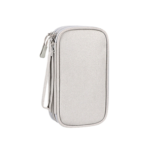 充电宝数据线收纳包移动电源布袋硬盘盒子手机保护套适小米充电宝