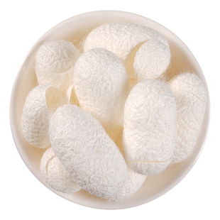 甄选新货蚕茧中药材100克50g蚕茧壳蚕茧子抽丝泡茶蚕茧粉蚕茧壳粉