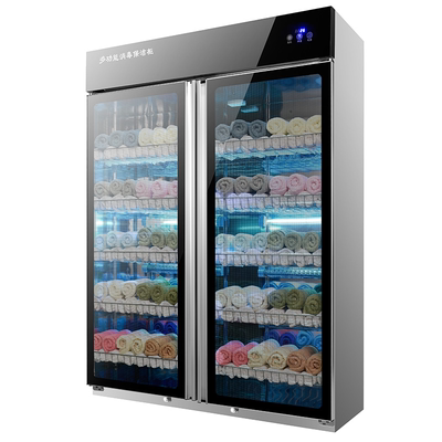 太太毛巾消毒柜商用美容院双门立式大容量家用衣物拖鞋工具消毒柜